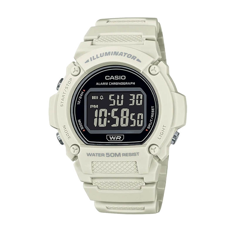 RELOJ DIGITAL CASIO HOMBRE W-219HC-8B - 1