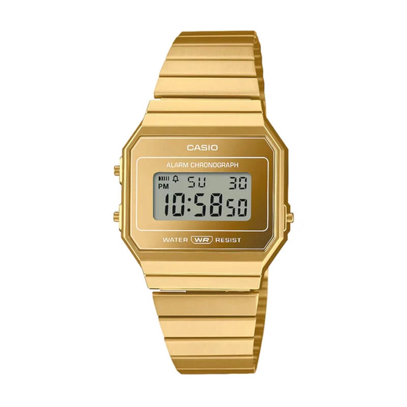 RELOJ DIGITAL CASIO UNISEX A700WEVG-9A - 1
