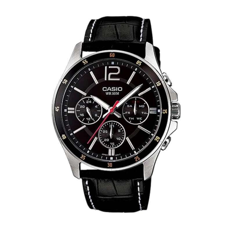 RELOJ ANALOGO CASIO HOMBRE MTP-1374L-1AV - 1