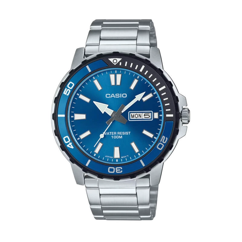 RELOJ ANALOGO CASIO HOMBRE MTD-125D-2A1V - 1