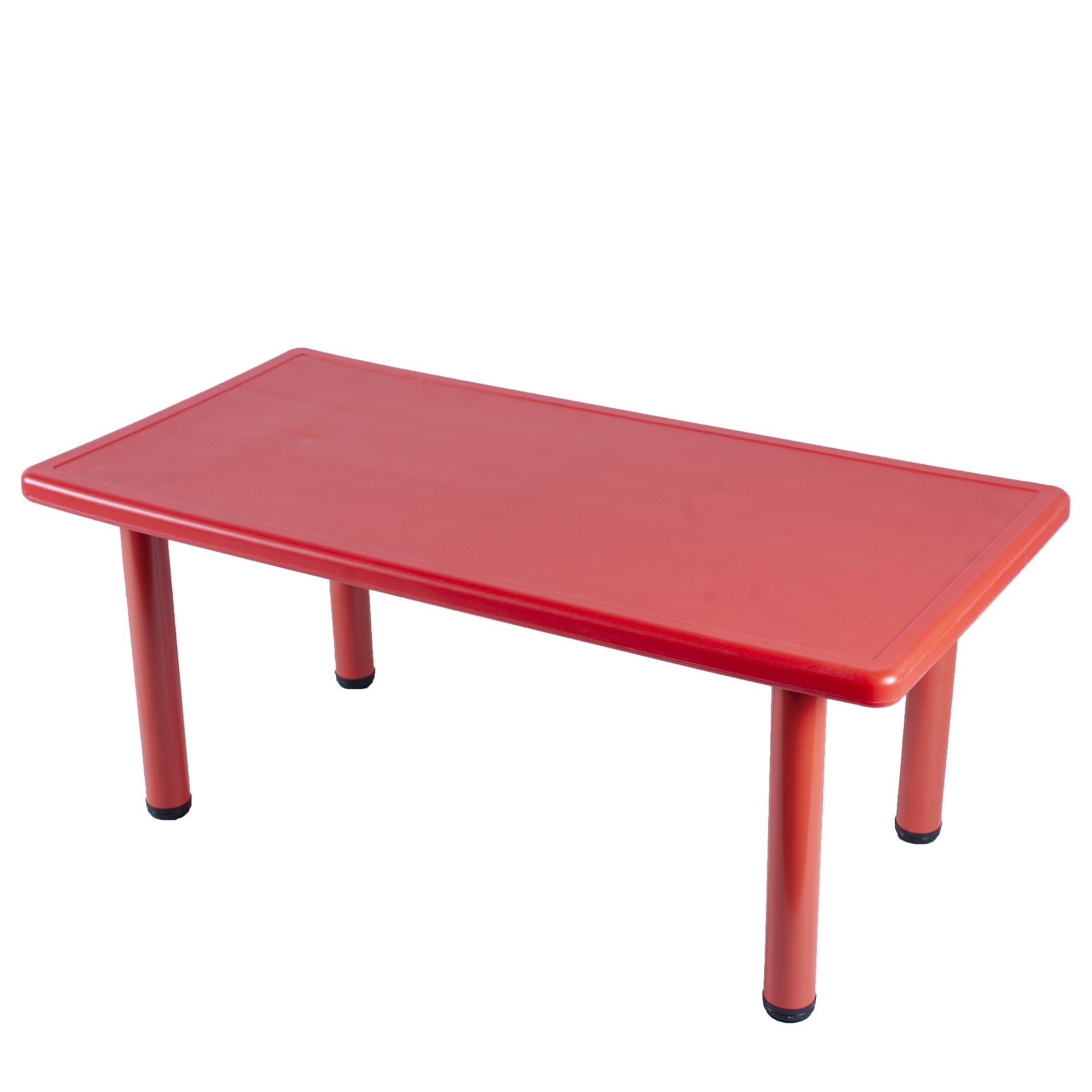 MESA RECTANGULAR ROJO - 1