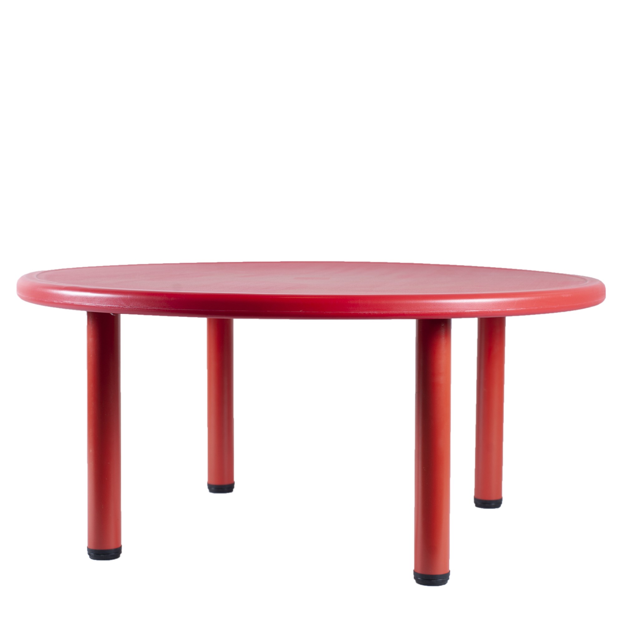MESA REDONDO EN COLOR ROJO - 2