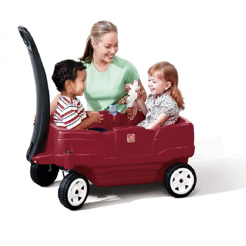 CARRO DE ARRASTRE 2 NIÑOS - 2