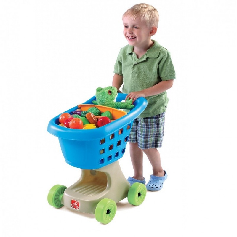 CARRITO DE AYUDANTE AZUL - 2