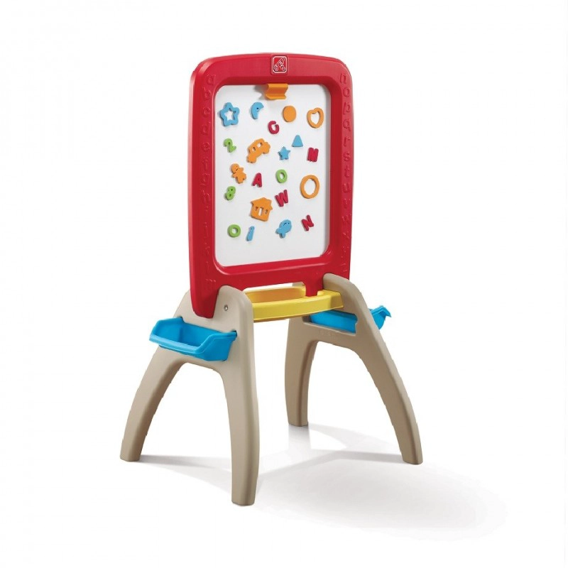 CABALLETE PINTOR DUAL ROJO - 1