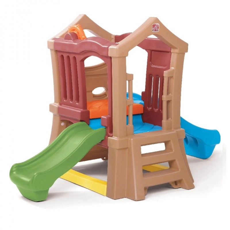 CASA DE JUEGO CON DOBLE RESBALIN - 1