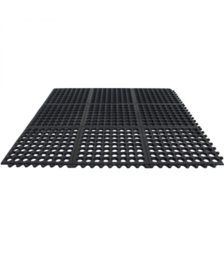 PISO GOMA INTERCONECTABLE PREMIUM 12MMX92CMX92CM - 1