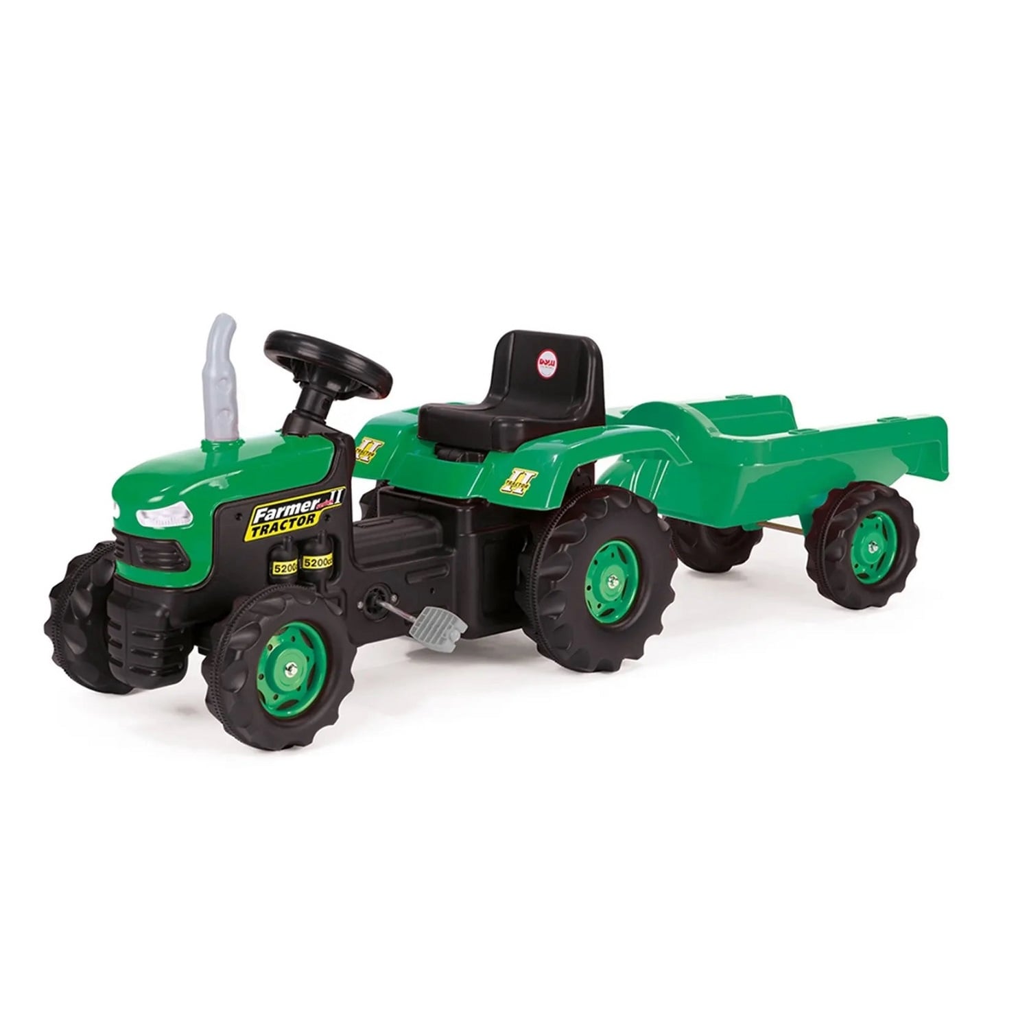 TRACTOR Y CARRO VERDE - 2