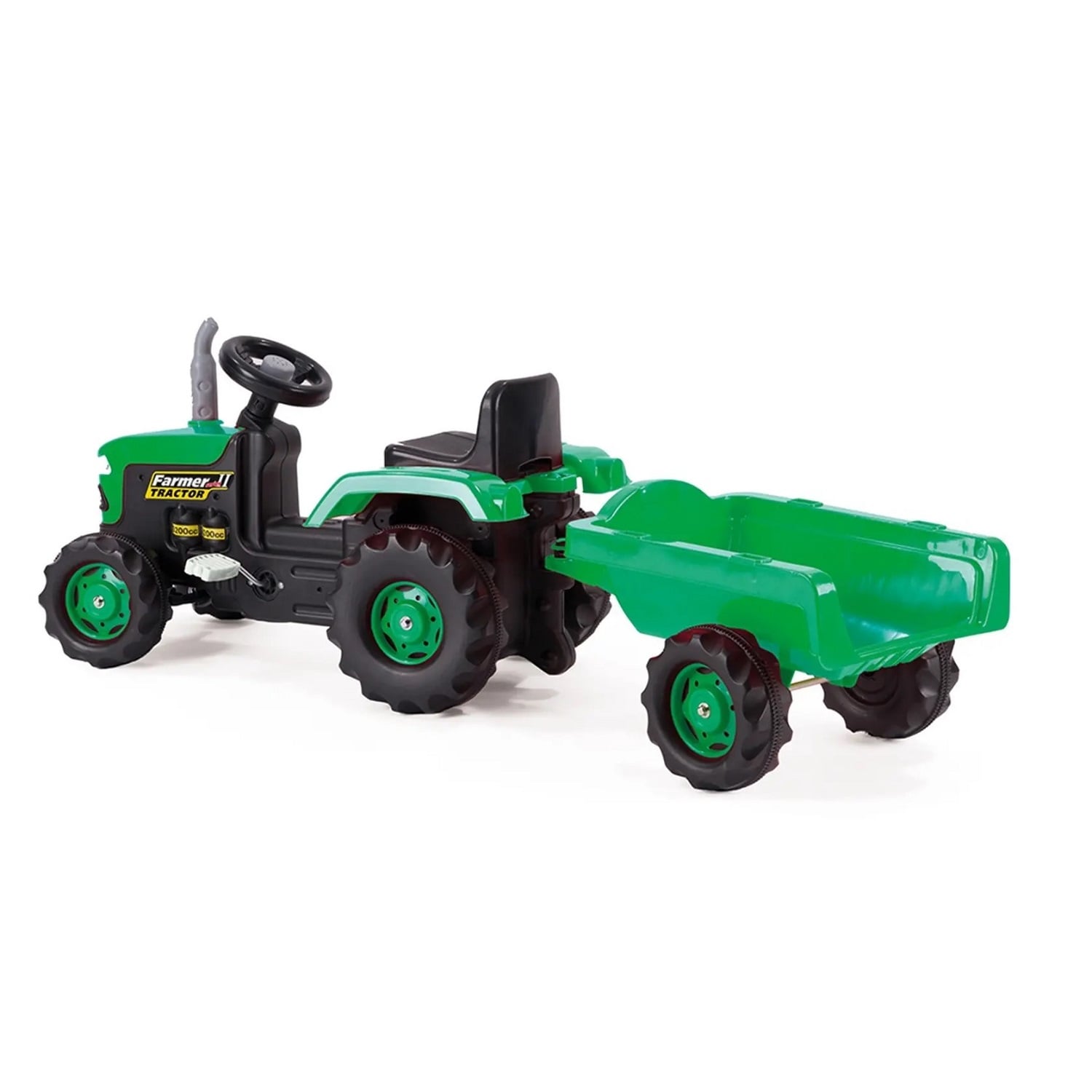 TRACTOR Y CARRO VERDE - 3