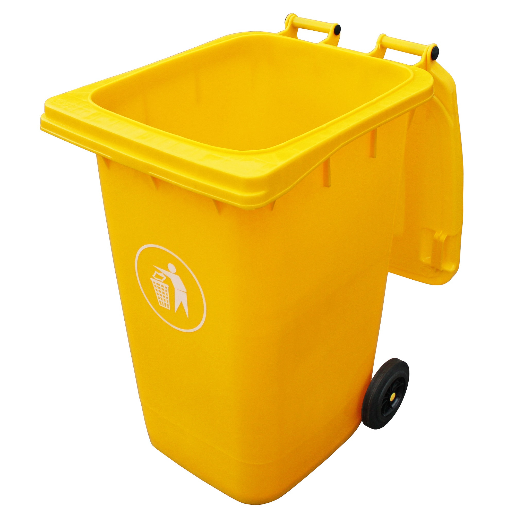 BASURERO SIGNET 240L AMARILLO - 2