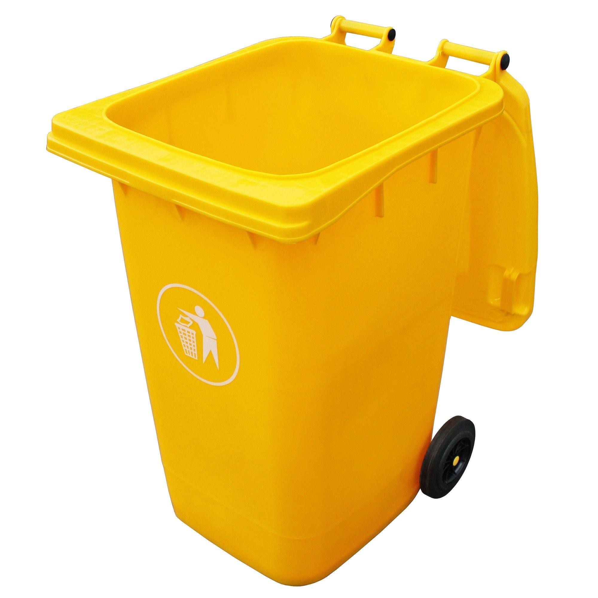 BASURERO SIGNET 120L AMARILLO - 2