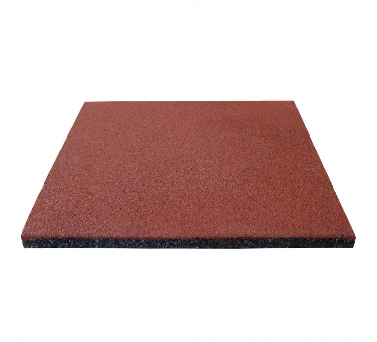PISOS Y DECK SIGNET PALMETA CAUCHO 50 X 50 X 2.5 CM ROJO - 3