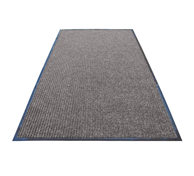 LIMPIAPIÉS RANURADO SIGNET HBTM27GRIS 90 X 150 CM GRIS DE ALTA CALIDAD PARA LA ENTRADA DE CASAS - 1
