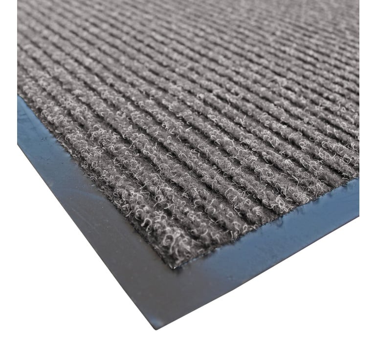 LIMPIAPIÉS RANURADO SIGNET HBTM27GRIS 90 X 150 CM GRIS DE ALTA CALIDAD PARA LA ENTRADA DE CASAS - 2
