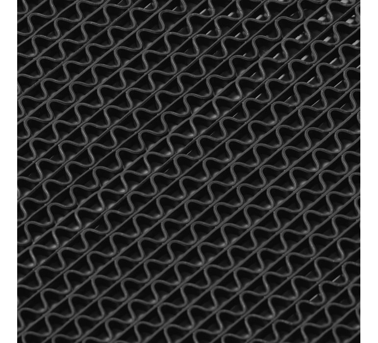 PISO SIGNET WET 1,2 M X 15M X 5 MM -FABRICADO EN PVC FLEXIBLE USO EN ZONAS ALTO HUMEDAD HBTM22 NEGRO - 1