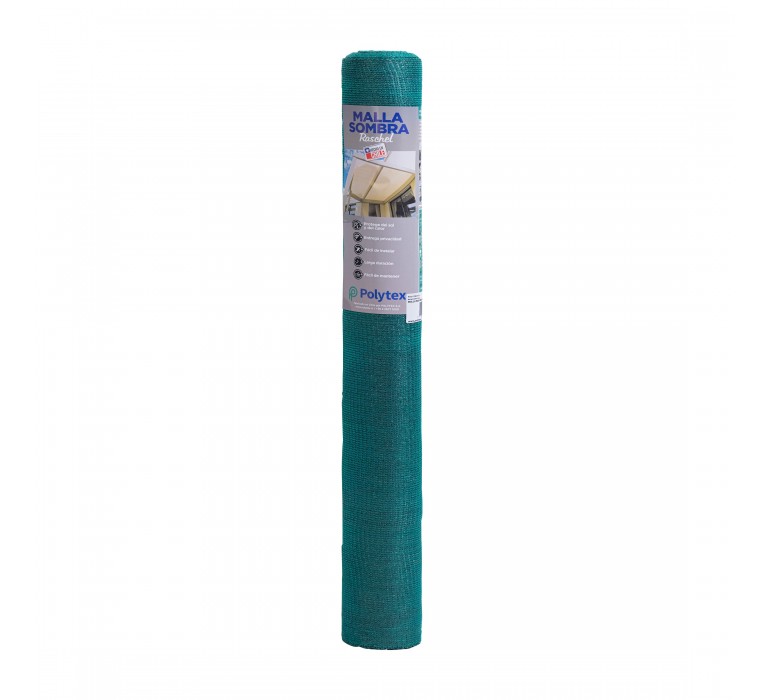 MALLA RASCHEL SIGNET HBTA04 VERDE 2.1X100M RED TEJIDA A BASE PLASTICO COMPUESTO ALTA DENSIDAD - 2
