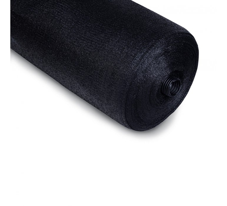 MALLA RASCHEL SIGNET NEGRO 4.2X100M RED TEJIDA A BASE DE PLASTICO DE ALTA DENSIDAD - 1
