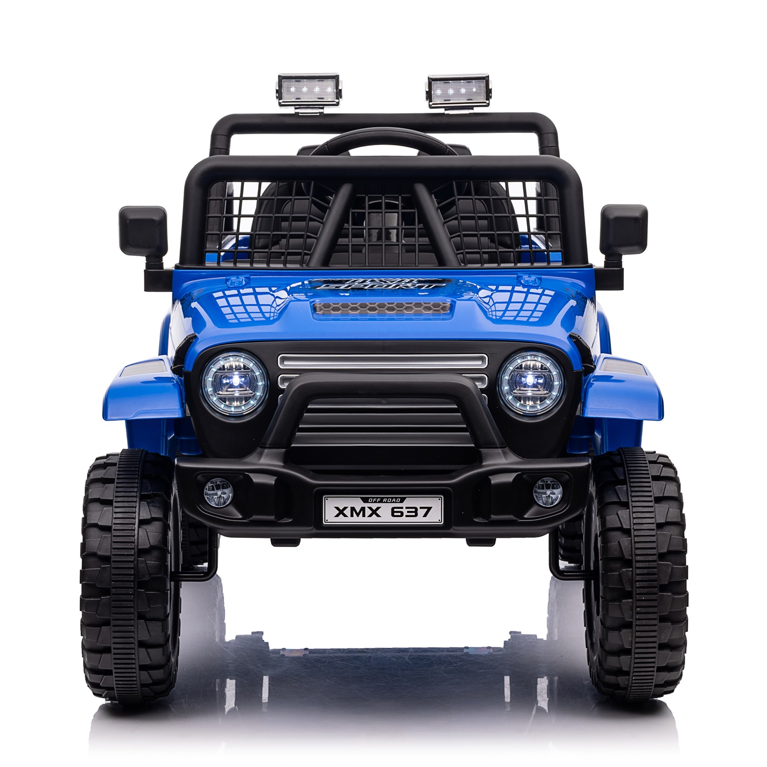 VEHICULO INFANTIL 12V AZUL - 1
