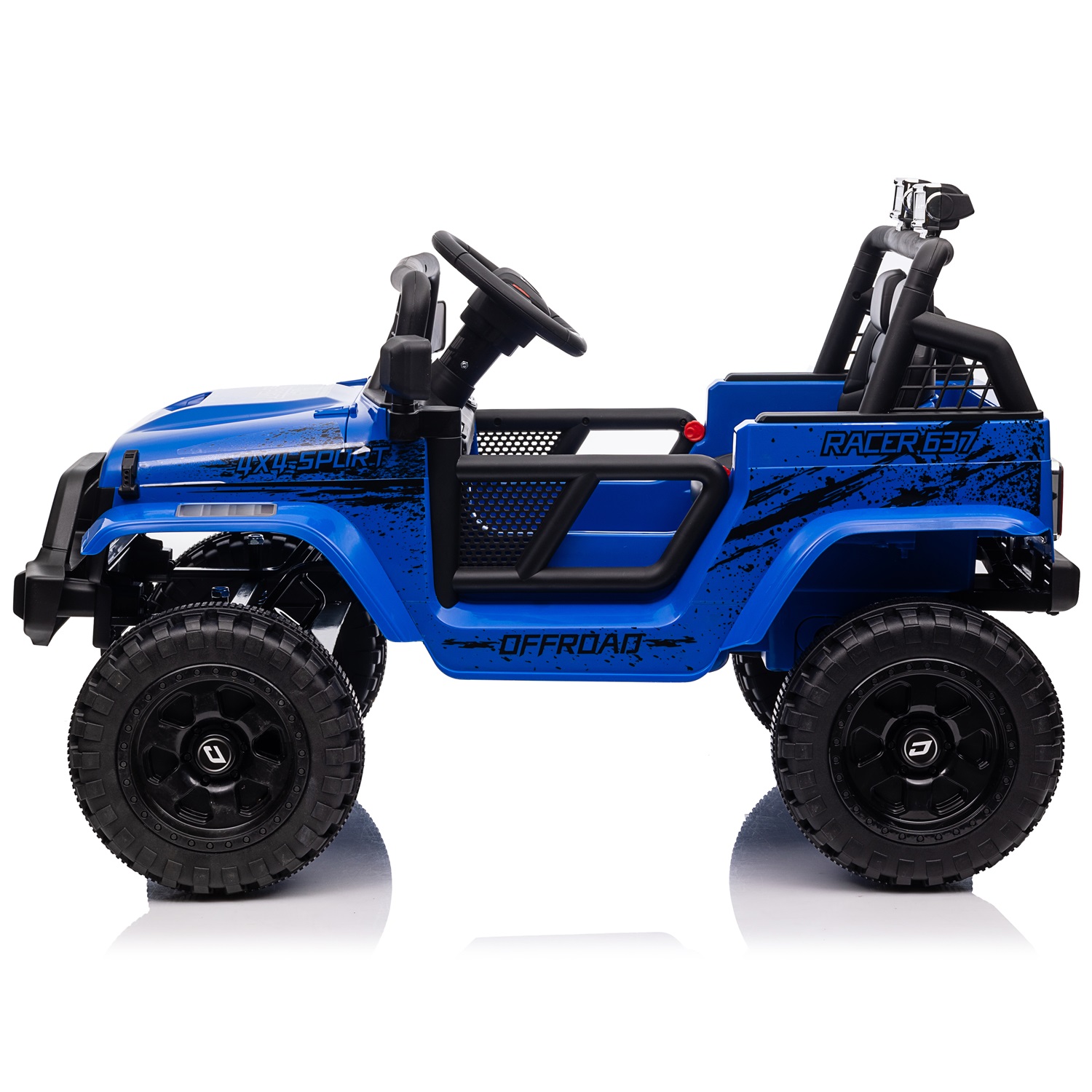 VEHICULO INFANTIL 12V AZUL - 2