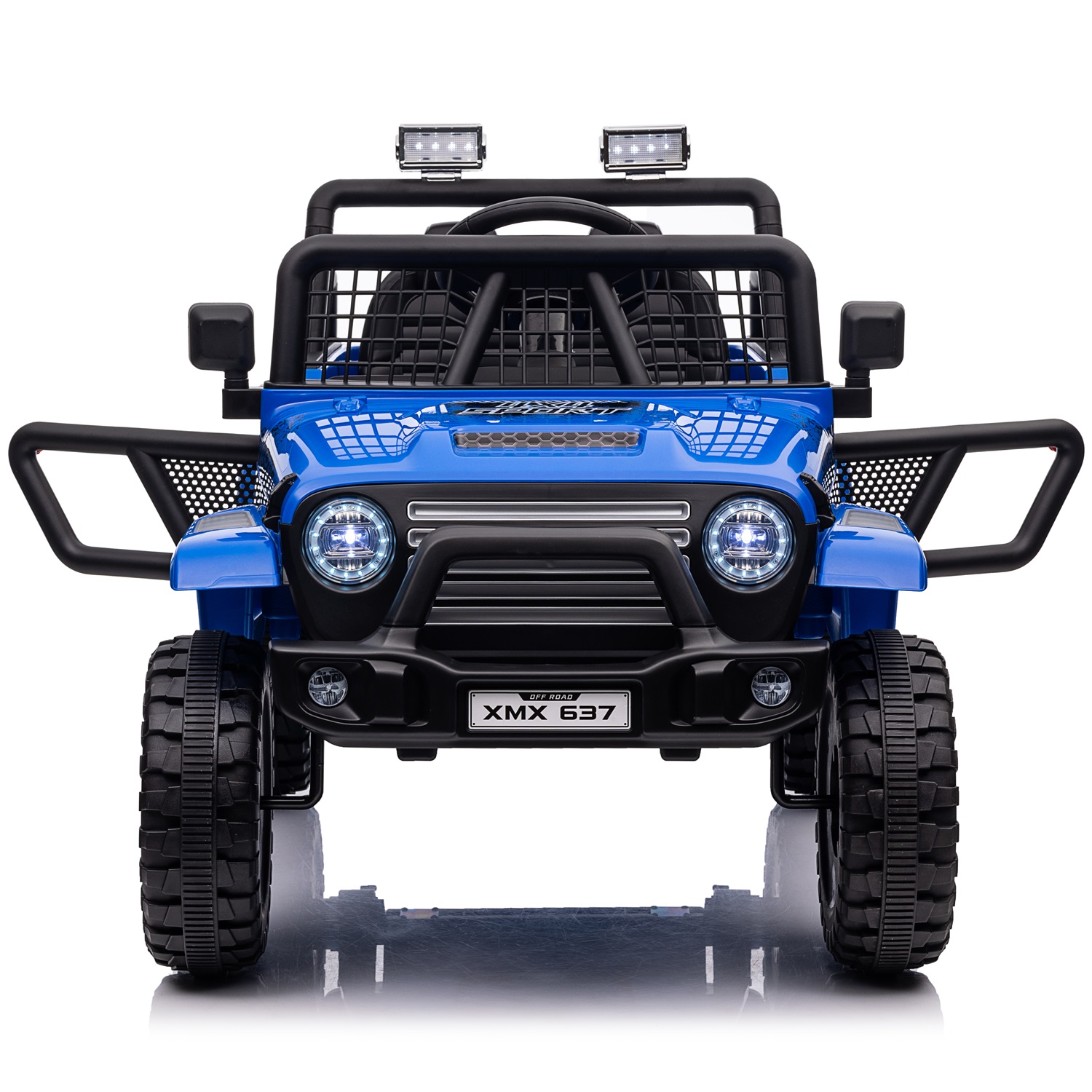 VEHICULO INFANTIL 12V AZUL - 4