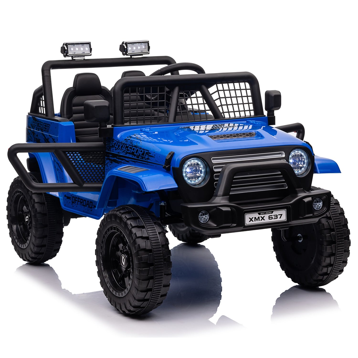 VEHICULO INFANTIL 12V AZUL - 5