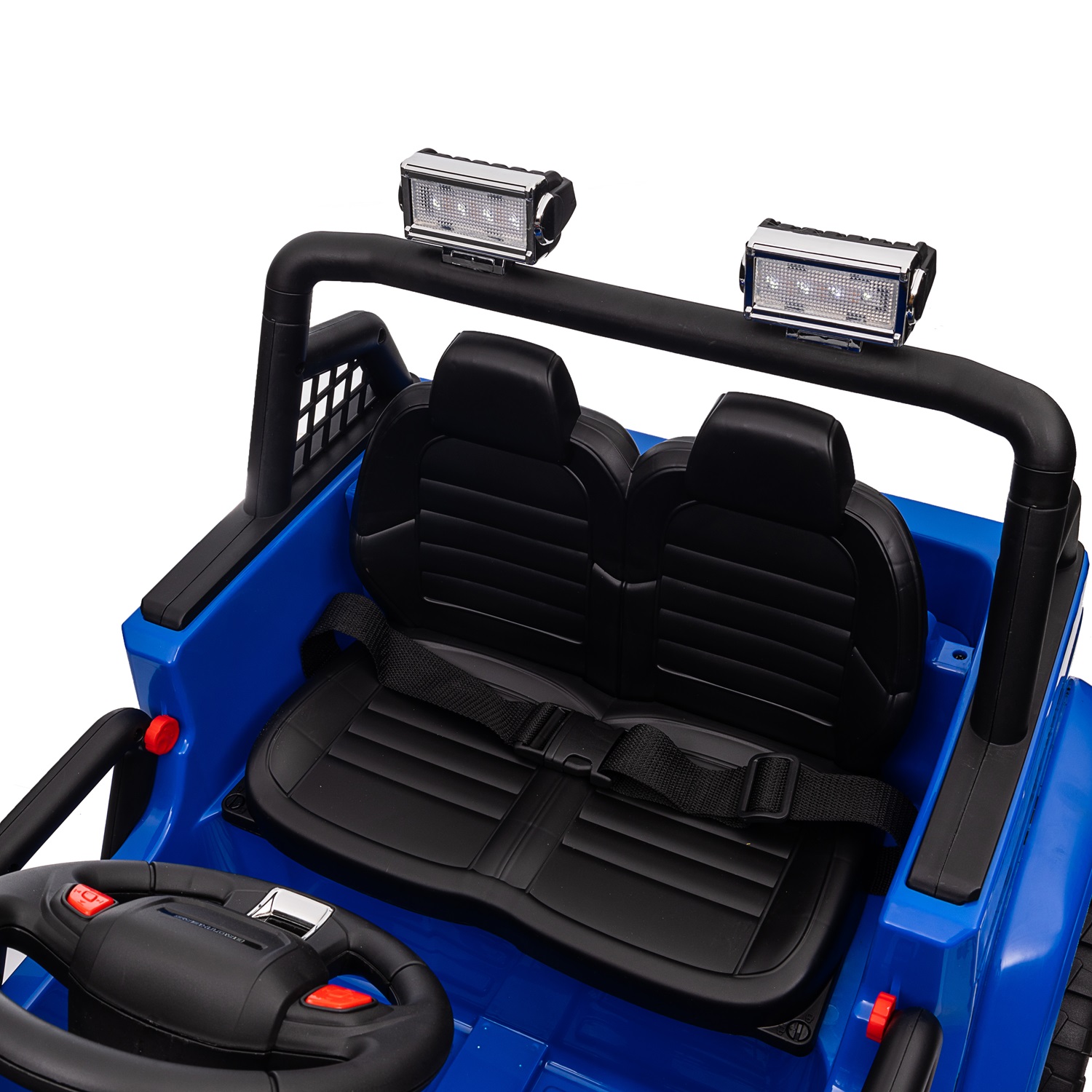 VEHICULO INFANTIL 12V AZUL - 7