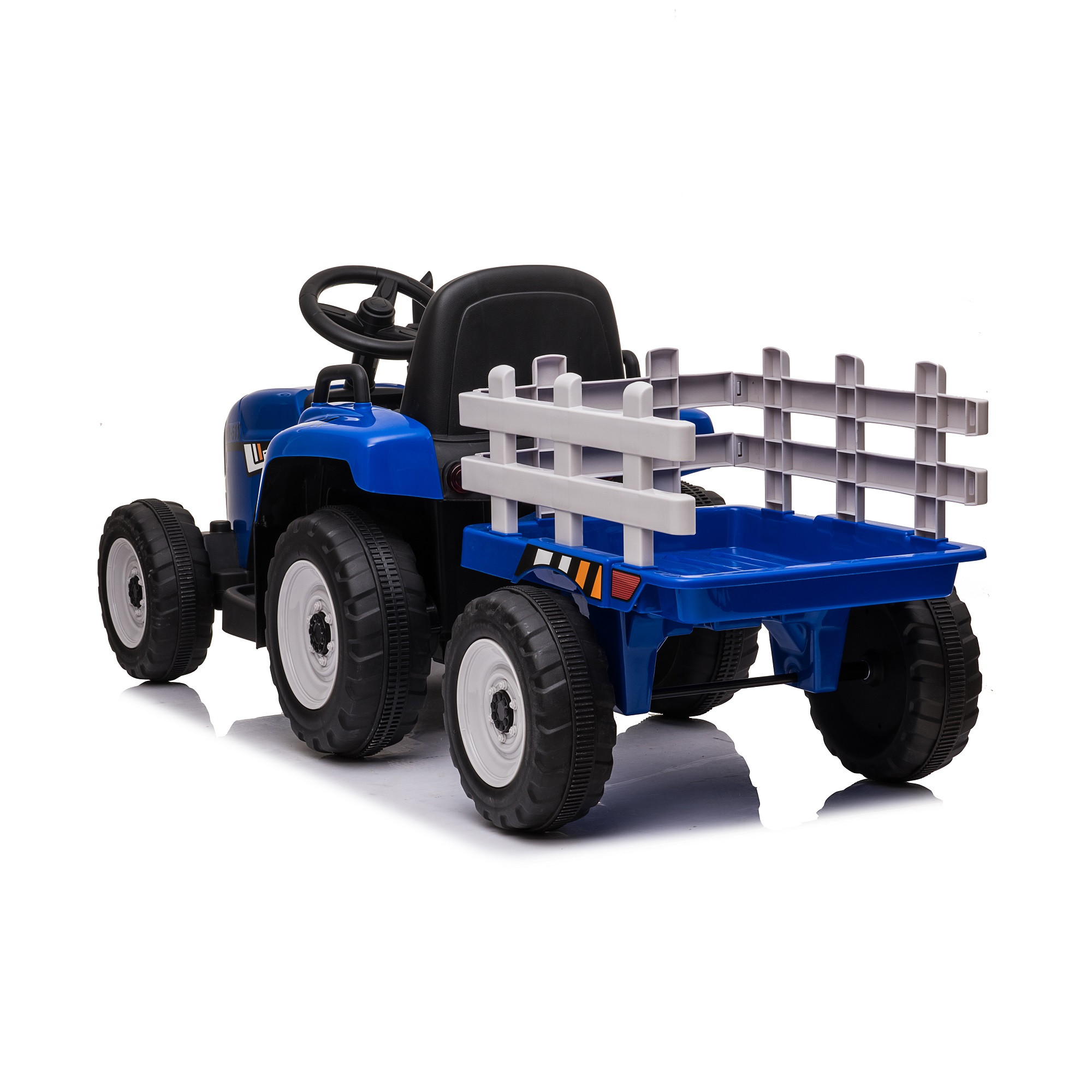 TRACTOR INFANTIL 12V AZUL - 2