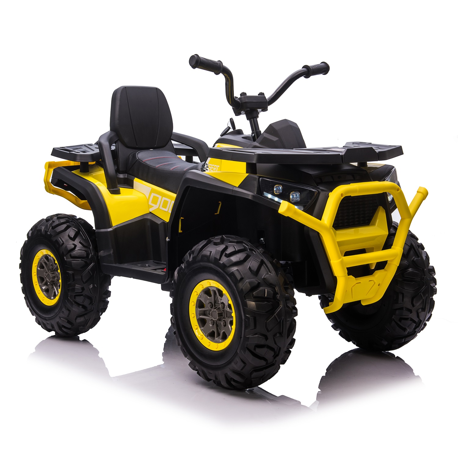 VEHICULO INFANTIL AMARILLO ATV 12V - 3