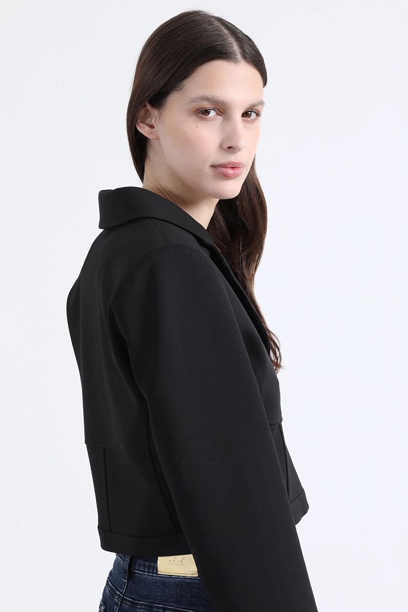 BLAZER CROPPED, CORTES CORSE, NEGRO LIOLA - 3