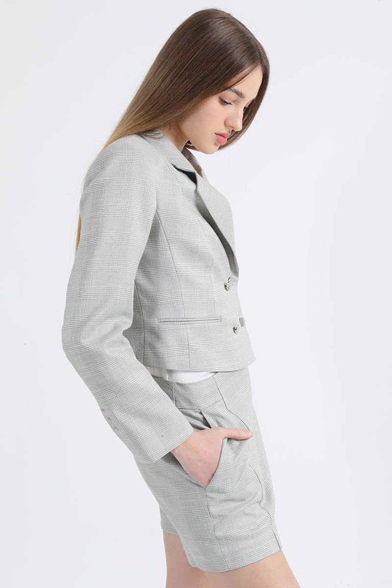 FALDA PANTALÓN MUJER LIOLA VERDE/PERLA MINI PRINCIPE DE GALES - 5