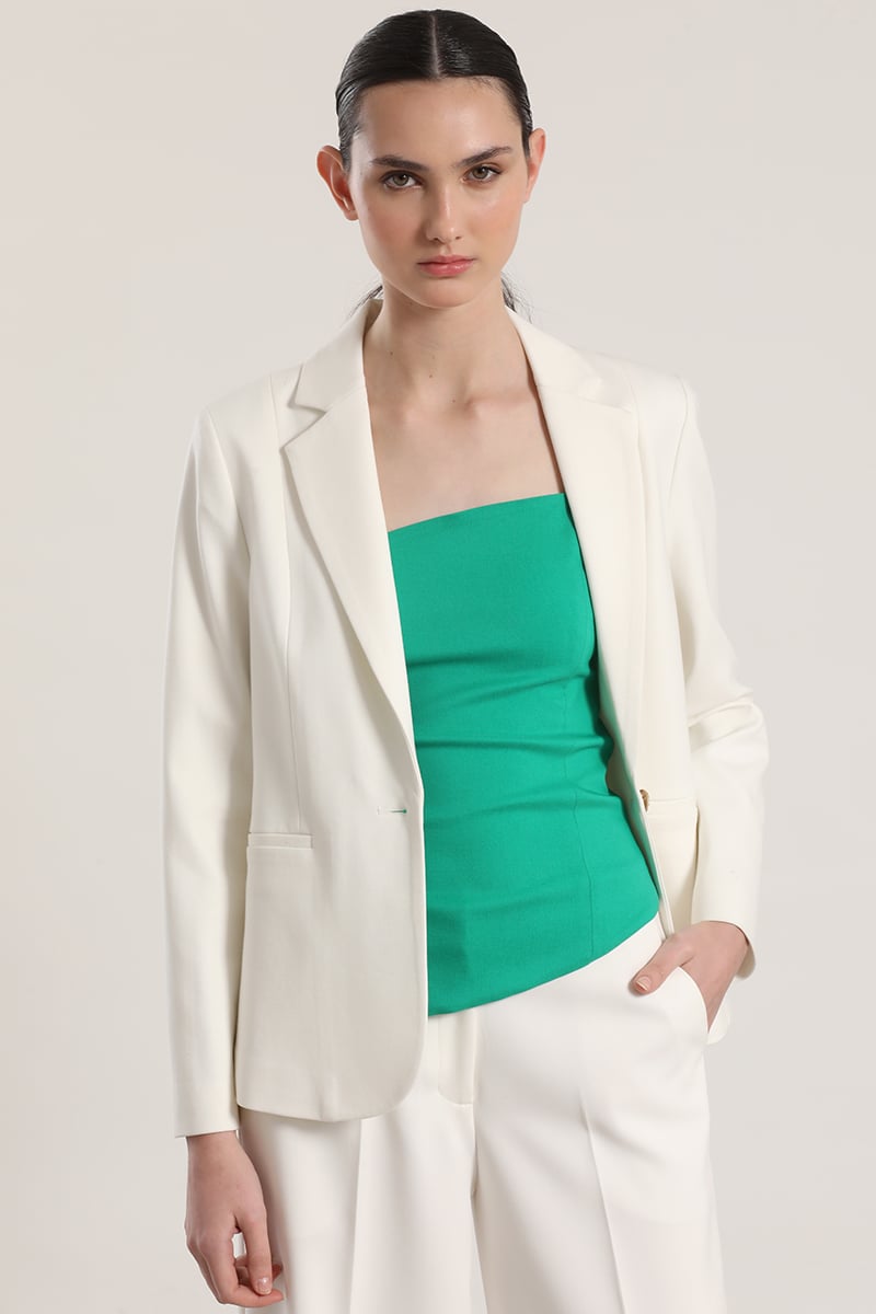 BLAZER BASICO LIOLA MUJER CRUDO - 2