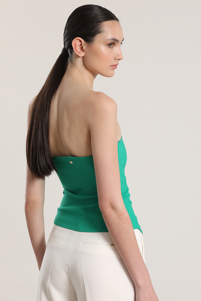 TOP STRAPLESS LIOLA MUJER VERDE - 7