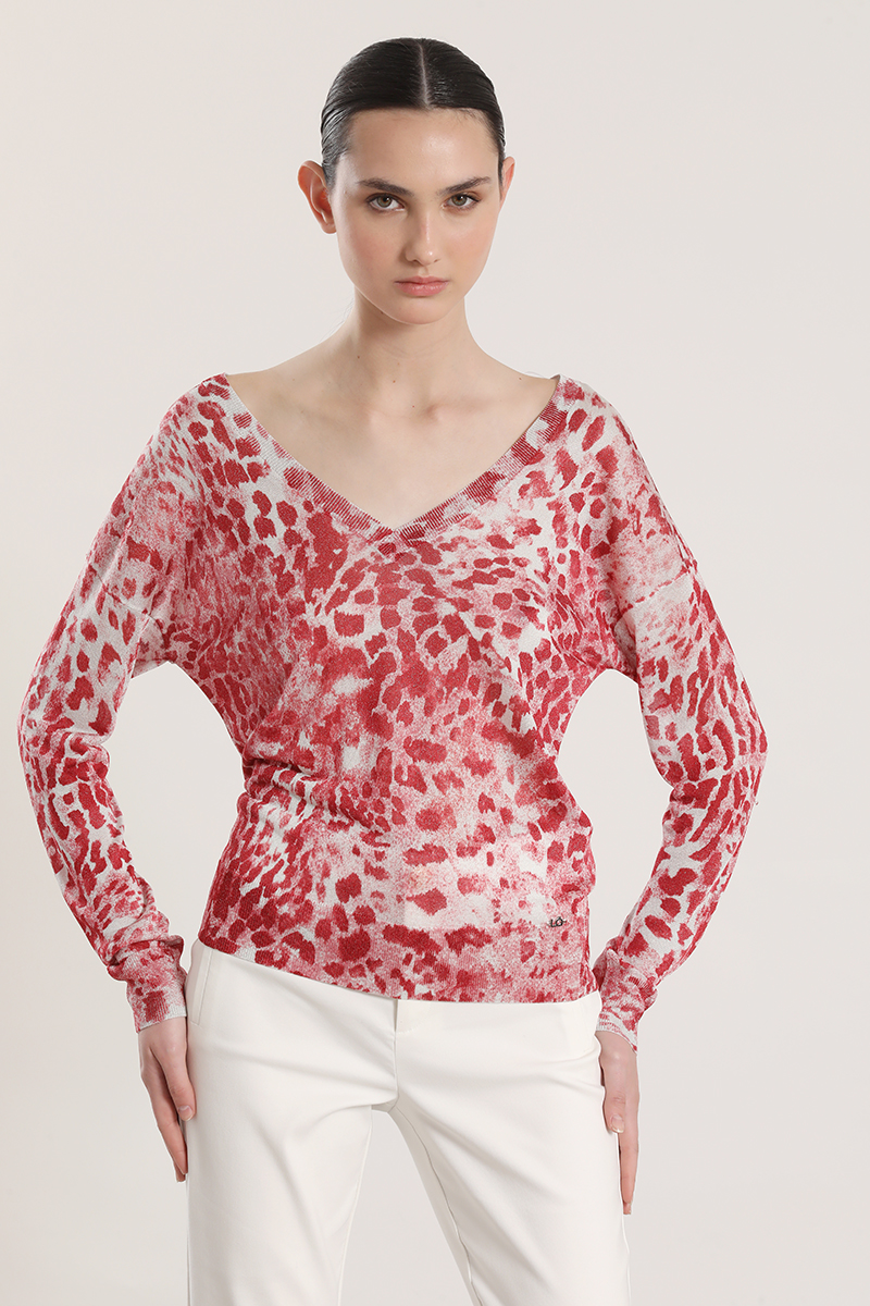 TEJIDO ESTAMPADO LIOLA MUJER ROSA - 1