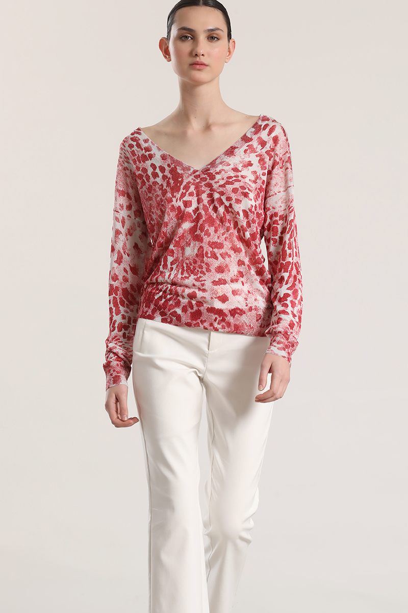 TEJIDO ESTAMPADO LIOLA MUJER ROSA - 3