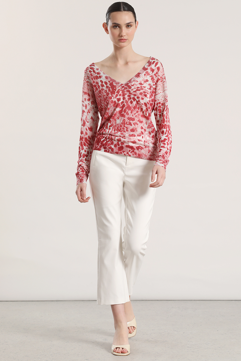 TEJIDO ESTAMPADO LIOLA MUJER ROSA - 5