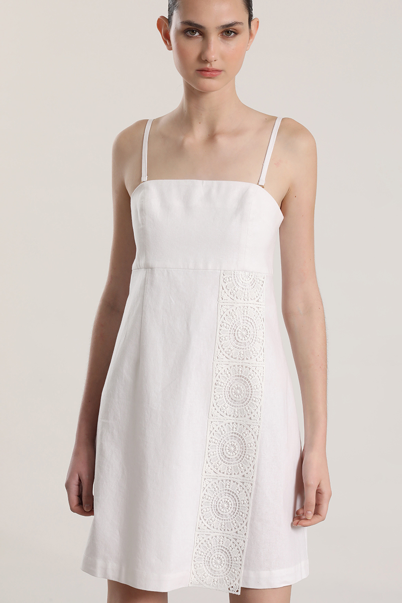 VESTIDO LINO LIOLA MUJER CRUDO - 4