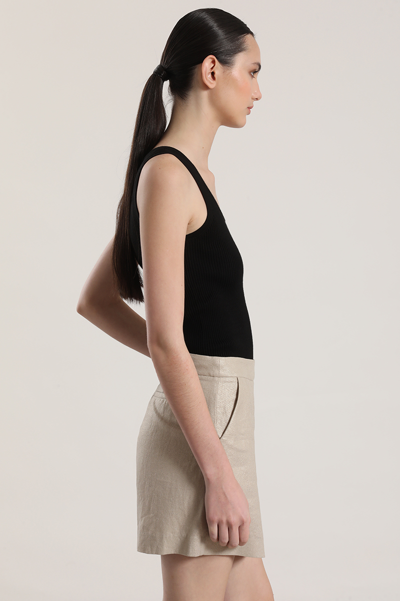 FALDA PANTALON LINO LIOLA MUJER BEIGE - 4