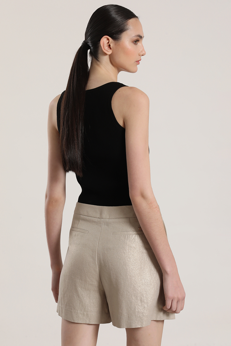 FALDA PANTALON LINO LIOLA MUJER BEIGE - 5