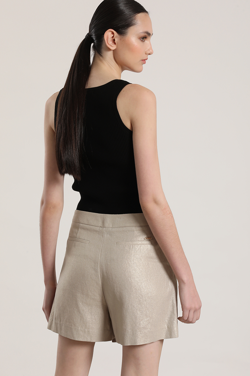 FALDA PANTALON LINO LIOLA MUJER BEIGE - 7