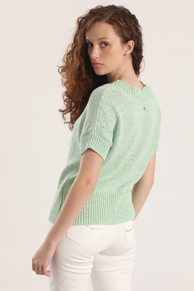 TEJIDO TRENZADO LIOLA MUJER VERDE - 6