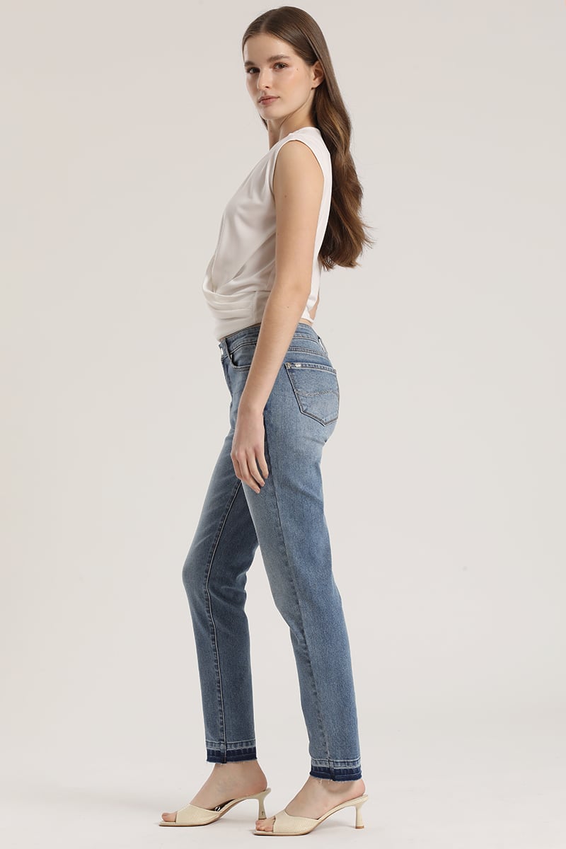 JEANS SKINNY LIOLA MUJER AZUL - 5