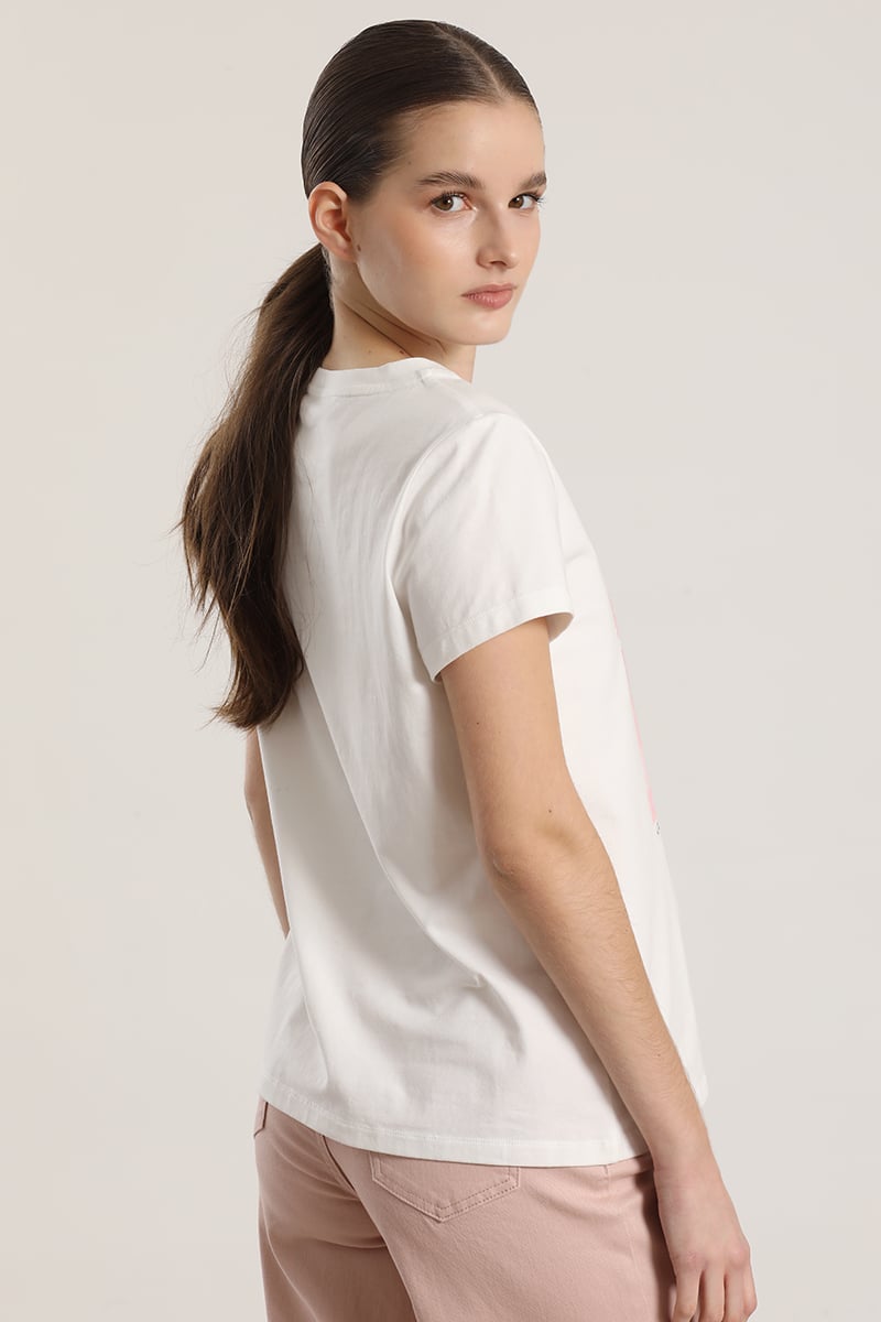 POLERA ESTAMPADO FLORES LIOLA MUJER CRUDO - 5