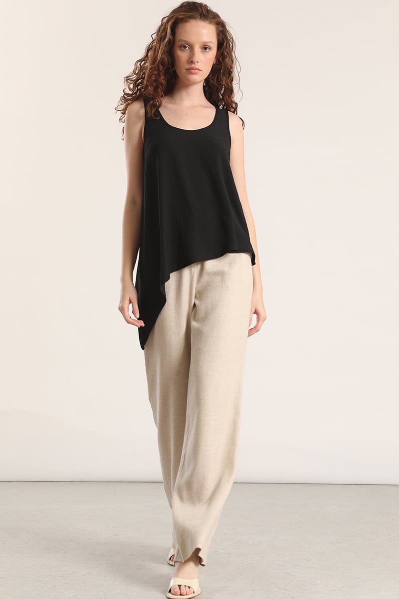 TOP ASIME TRICO LIOLA MUJER NEGRO - 3
