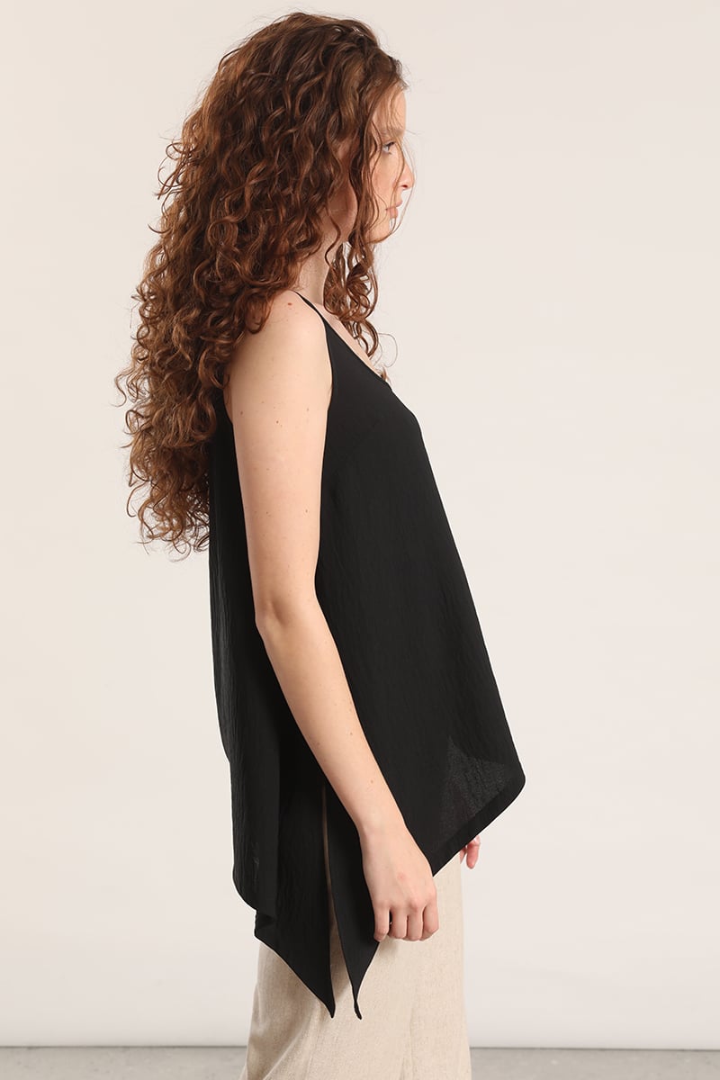 TOP ASIME TRICO LIOLA MUJER NEGRO - 6