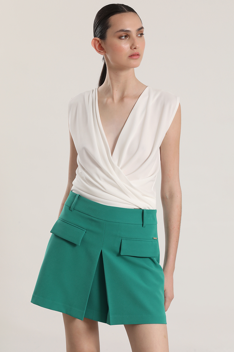 FALDA PANTALON LIOLA MUJER VERDE - 1
