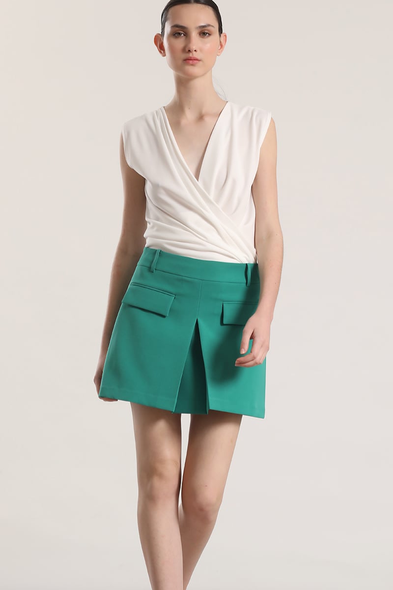 FALDA PANTALON LIOLA MUJER VERDE - 2