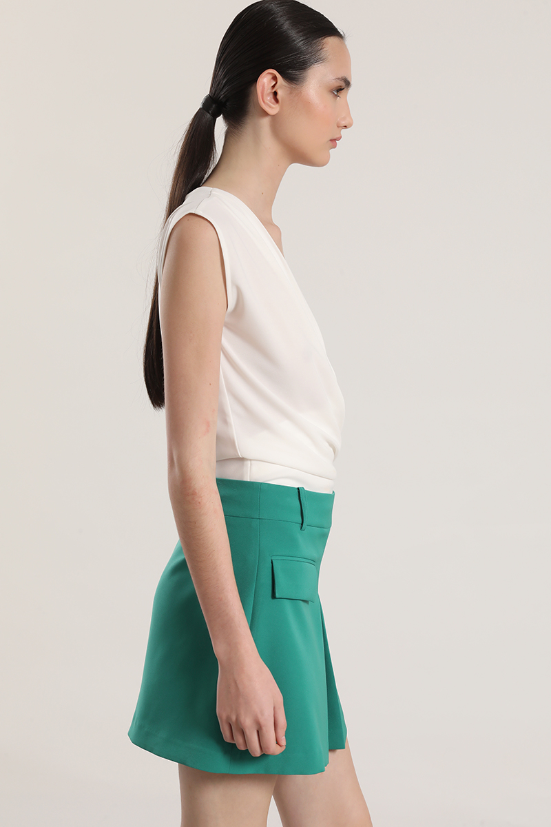 FALDA PANTALON LIOLA MUJER VERDE - 4