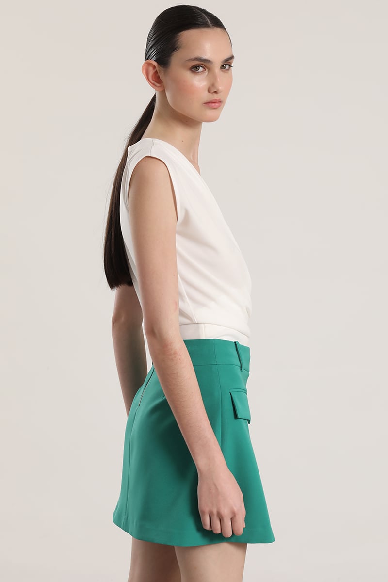 FALDA PANTALON LIOLA MUJER VERDE - 7