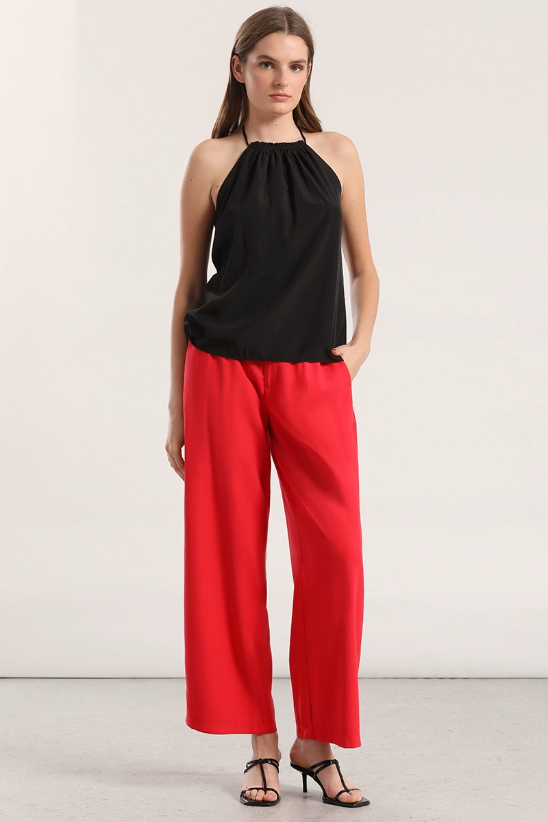 TOP HALTER MUJER LIOLA NEGRO - 2