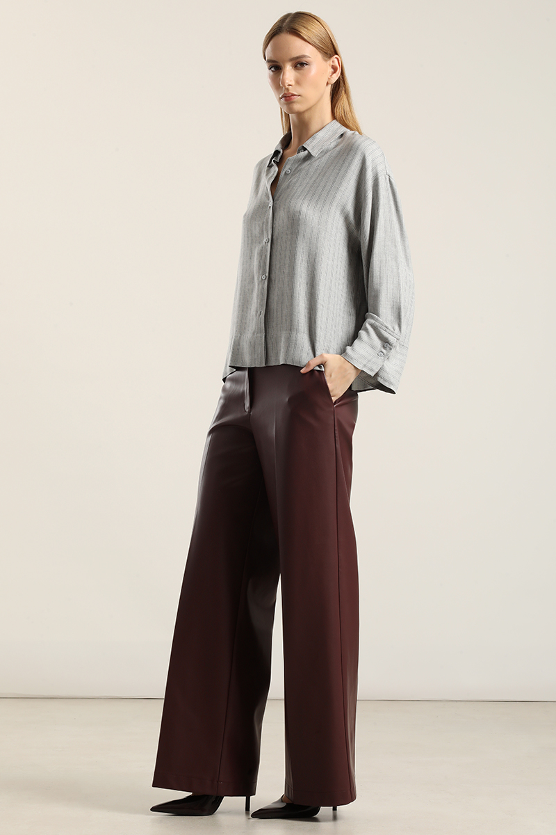 BLUSA, FANTASIA RAYAS, GRIS LIOLA - 5
